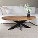 Lizzely Garden & Living Salontafel ovaal mangohout 130cm Jimmy lichtbruin Lizzely Garden & Living Salontafel ovaal mangohout 130cm Jimmy lichtbruin