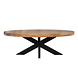 Lizzely Garden & Living Salontafel ovaal mangohout 130cm Jimmy lichtbruin Lizzely Garden & Living Salontafel ovaal mangohout 130cm Jimmy lichtbruin