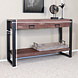 Lizzely Garden & Living Bijzettafel 120cm mangohout Vera walnoot Lizzely Garden & Living Bijzettafel 120cm mangohout Vera walnoot