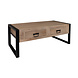 Lizzely Garden & Living Salontafel rechthoekig met lades lichtbruin mangohout 120cm Kai Lizzely Garden & Living Salontafel rechthoekig met lades lichtbruin mangohout 120cm Kai