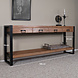 Lizzely Garden & Living Bijzettafel 180cm mangohout Vera bruin Lizzely Garden & Living Bijzettafel 180cm mangohout Vera bruin