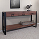 Lizzely Garden & Living Bijzettafel 150cm mangohout Vera walnoot Lizzely Garden & Living Bijzettafel 150cm mangohout Vera walnoot