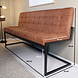 Lizzely Garden & Living Eetkamerbank 180cm Vito cognac microvezel Lizzely Garden & Living Eetkamerbank 180cm Vito cognac microvezel
