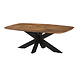 Lizzely Garden & Living Salontafel deens ovaal mangohout 130cm Livy bruin Lizzely Garden & Living Salontafel deens ovaal mangohout 130cm Livy bruin