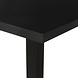 Lizzely Garden & Living Bartafel Pixie 140cm zwart mangohout Lizzely Garden & Living Bartafel Pixie 140cm zwart mangohout
