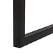 Lizzely Garden & Living Bartafel Pixie 140cm zwart mangohout Lizzely Garden & Living Bartafel Pixie 140cm zwart mangohout