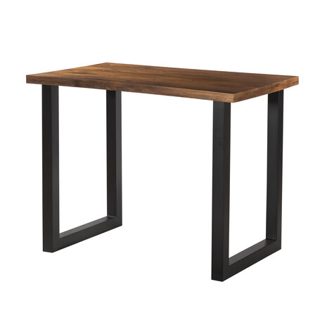 Lizzely Garden & Living Bartafel Pixie 140cm bruin mangohout