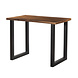 Lizzely Garden & Living Bartafel Pixie 140cm bruin mangohout Lizzely Garden & Living Bartafel Pixie 140cm bruin mangohout