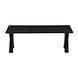 Lizzely Garden & Living Salontafel x poot mangohout 130cm Pato zwart Lizzely Garden & Living Salontafel x poot mangohout 130cm Pato zwart