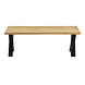 Lizzely Garden & Living Salontafel x poot mangohout 130cm Pato lichtbruin Lizzely Garden & Living Salontafel x poot mangohout 130cm Pato lichtbruin