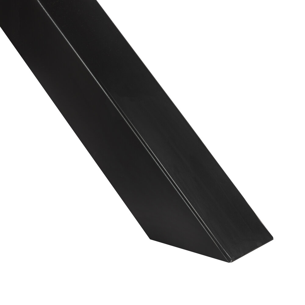 Salontafel rond mangohout 70cm Jesse zwart