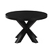 Lizzely Garden & Living Salontafel rond mangohout 70cm Jesse zwart Lizzely Garden & Living Salontafel rond mangohout 70cm Jesse zwart