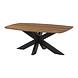Lizzely Garden & Living Salontafel deens ovaal mangohout 120cm Livy walnoot Lizzely Garden & Living Salontafel deens ovaal mangohout 120cm Livy walnoot