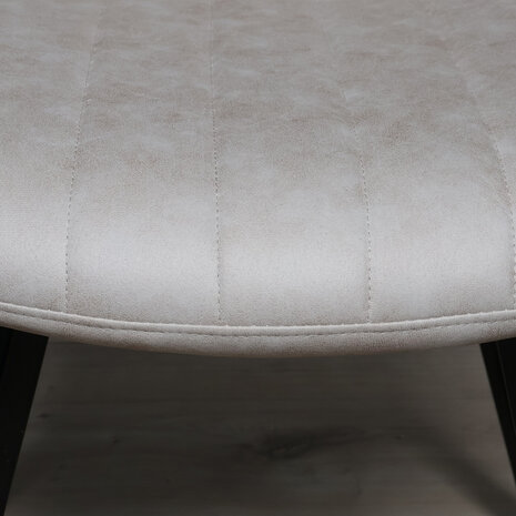 Lizzely Garden & Living Eetkamerstoel Susta lichtgrijs microvezel eetstoel Lizzely Garden & Living Eetkamerstoel Susta lichtgrijs microvezel eetstoel