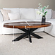 Lizzely Garden & Living Salontafel ovaal mangohout 130cm Jimmy bruin Lizzely Garden & Living Salontafel ovaal mangohout 130cm Jimmy bruin