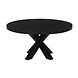 Lizzely Garden & Living Salontafel rond mangohout 90cm Jesse zwart Lizzely Garden & Living Salontafel rond mangohout 90cm Jesse zwart