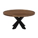 Lizzely Garden & Living Salontafel rond mangohout 90cm Jesse walnoot Lizzely Garden & Living Salontafel rond mangohout 90cm Jesse walnoot