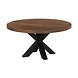 Lizzely Garden & Living Salontafel rond mangohout 90cm Jesse walnoot Lizzely Garden & Living Salontafel rond mangohout 90cm Jesse walnoot