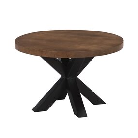 Lizzely Garden & Living Salontafel rond walnoot mangohout 70cm Jesse Lizzely Garden & Living Salontafel rond walnoot mangohout 70cm Jesse