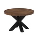 Lizzely Garden & Living Salontafel rond mangohout 70cm Jesse walnoot Lizzely Garden & Living Salontafel rond mangohout 70cm Jesse walnoot