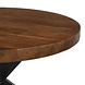 Lizzely Garden & Living Salontafel rond mangohout 70cm Jesse bruin Lizzely Garden & Living Salontafel rond mangohout 70cm Jesse bruin
