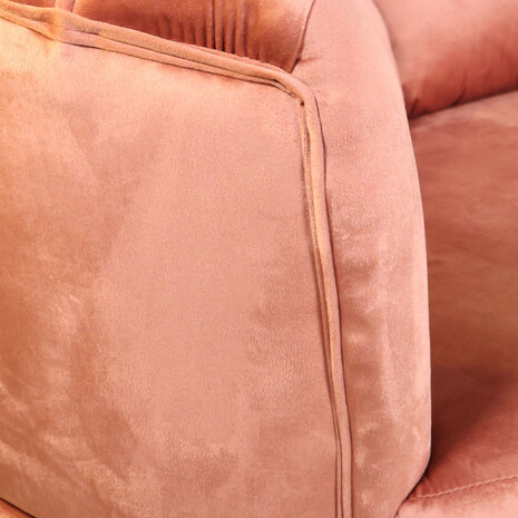 Lizzely Garden & Living Zitbank Belle 2 zits velvet oud roze bankstel 140cm stof incl. 2 kussens bank Lizzely Garden & Living Zitbank Belle 2 zits velvet oud roze bankstel 140cm stof incl. 2 kussens bank