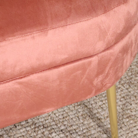 Lizzely Garden & Living Zitbank Belle 2 zits velvet oud roze bankstel 140cm stof incl. 2 kussens bank Lizzely Garden & Living Zitbank Belle 2 zits velvet oud roze bankstel 140cm stof incl. 2 kussens bank