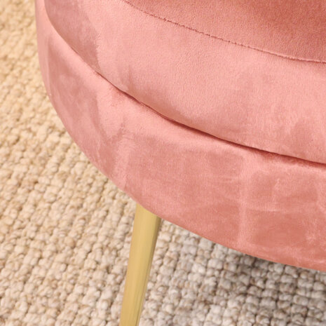 Lizzely Garden & Living Zitbank Belle 2 zits velvet oud roze bankstel 140cm stof incl. 2 kussens bank Lizzely Garden & Living Zitbank Belle 2 zits velvet oud roze bankstel 140cm stof incl. 2 kussens bank