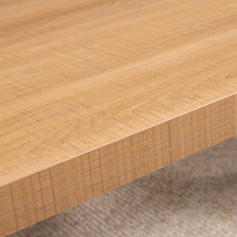 Lizzely Garden & Living Eettafel melamine Reef lichtbruin 180cm met X-poot langwerpige tafel