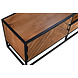 Lizzely Garden & Living TV meubel industrieel Danae bruin visgraat mangohout 210cm Lizzely Garden & Living TV meubel industrieel Danae bruin visgraat mangohout 210cm