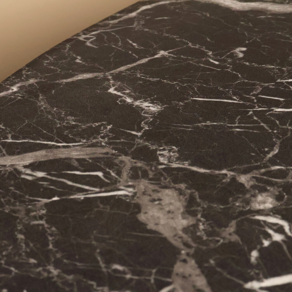 Eettafel ovaal  260cm Jovi marmer zwart ovale tafel Eettafel ovaal  260cm Jovi marmer zwart ovale tafel