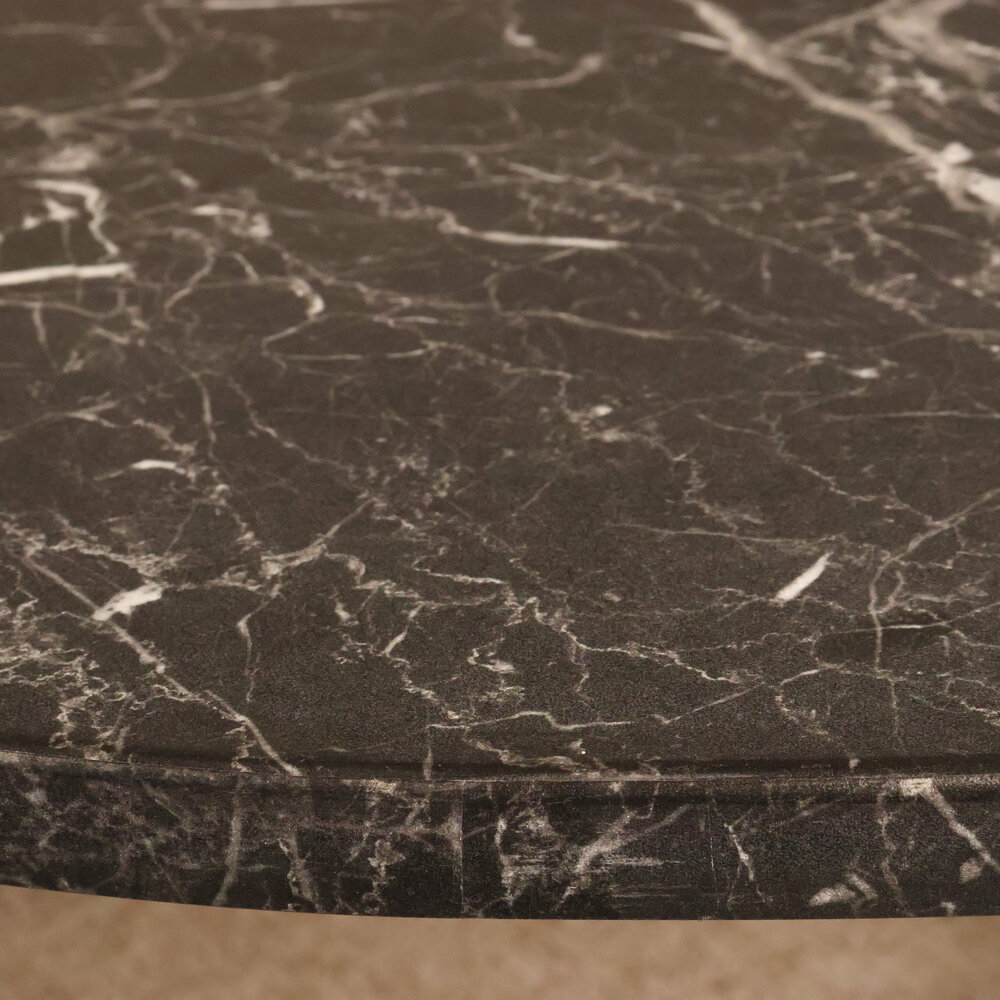 Eettafel ovaal  260cm Jovi marmer zwart ovale tafel Eettafel ovaal  260cm Jovi marmer zwart ovale tafel