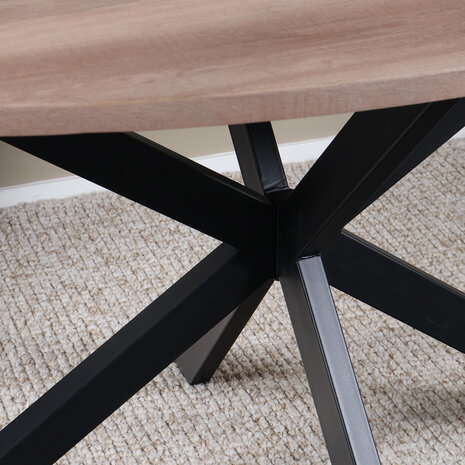 Lizzely Garden & Living Eettafel ovaal 240cm Rato naturel ovale tafel Lizzely Garden & Living Eettafel ovaal 240cm Rato naturel ovale tafel