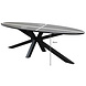 Lizzely Garden & Living Eettafel ovaal 260cm Rato zwart ovale tafel Lizzely Garden & Living Eettafel ovaal 260cm Rato zwart ovale tafel
