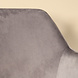 Lizzely Garden & Living Eetkamerstoel met armleuning Ares velvet grijs eetstoel Lizzely Garden & Living Eetkamerstoel met armleuning Ares velvet grijs eetstoel
