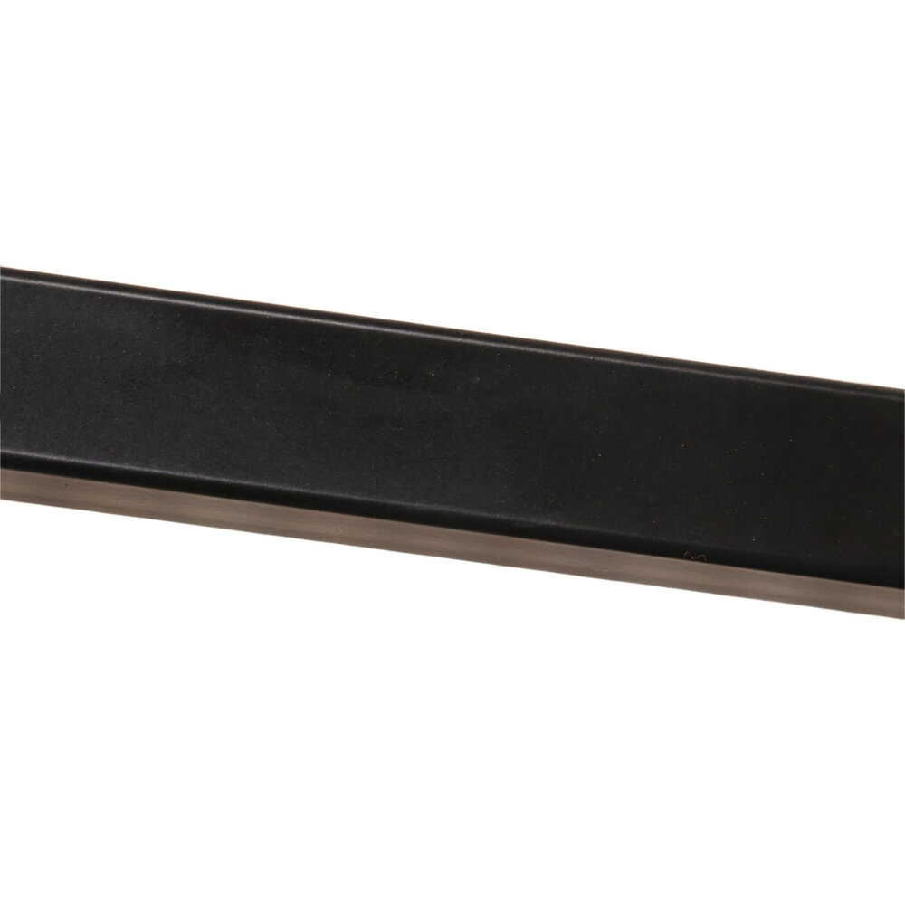 Kapstok Hugo 80cm wandplank met 10 haken zwart Kapstok Hugo 80cm wandplank met 10 haken zwart