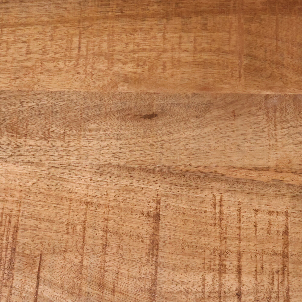 Boekenkast mangohout Zazo 200x100cm kast industrieel massief hout mango wandkast