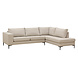 Lizzely Garden & Living Hoekbank Verona 265cm beige chenille rechts Lizzely Garden & Living Hoekbank Verona 265cm beige chenille rechts