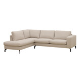 Lizzely Garden & Living Hoekbank Havana beige chenille 260cm links