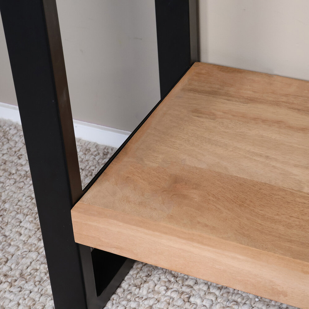 Bijzettafel 180cm mangohout Vera lichtbruin Bijzettafel 180cm mangohout Vera lichtbruin