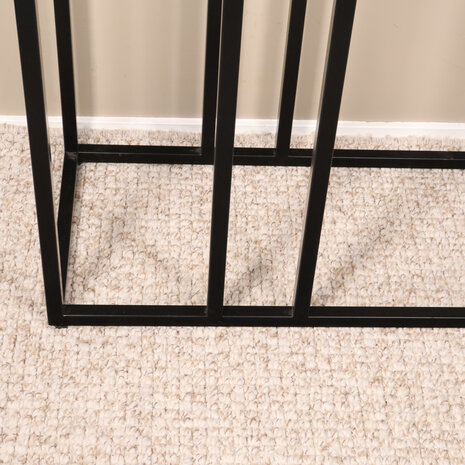 Lizzely Garden & Living Bijzettafel mangohout Don 180cm walnoot Lizzely Garden & Living Bijzettafel mangohout Don 180cm walnoot