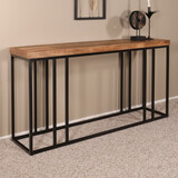 Lizzely Garden & Living Bijzettafel 150cm mangohout Don lichtbruin Lizzely Garden & Living Bijzettafel 150cm mangohout Don lichtbruin