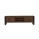 Lizzely Garden & Living TV meubel industrieel Avelyn walnoot mangohout 160cm Lizzely Garden & Living TV meubel industrieel Avelyn walnoot mangohout 160cm