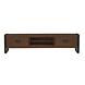 Lizzely Garden & Living TV meubel industrieel Avelyn walnoot mangohout 180cm Lizzely Garden & Living TV meubel industrieel Avelyn walnoot mangohout 180cm