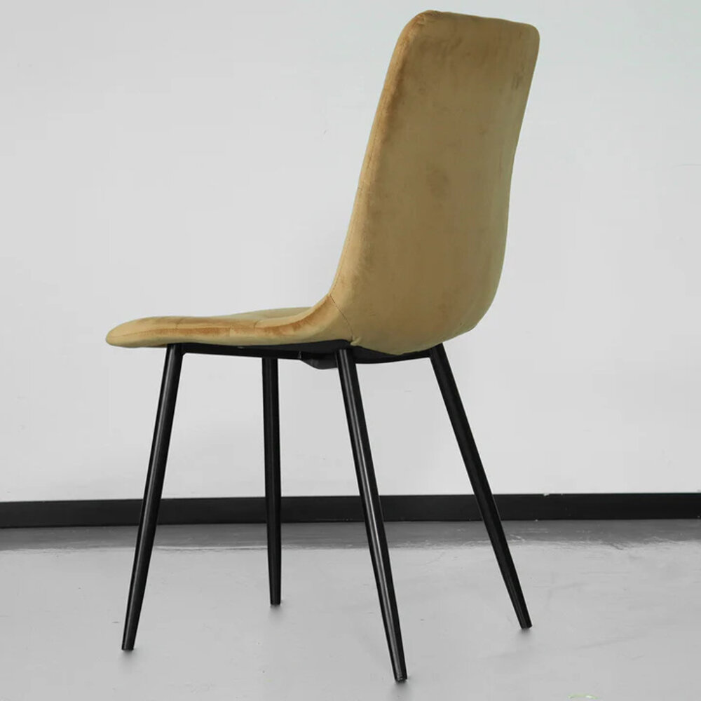 Eetkamerstoel Catoo velvet bruin eetstoel Eetkamerstoel Catoo velvet bruin eetstoel