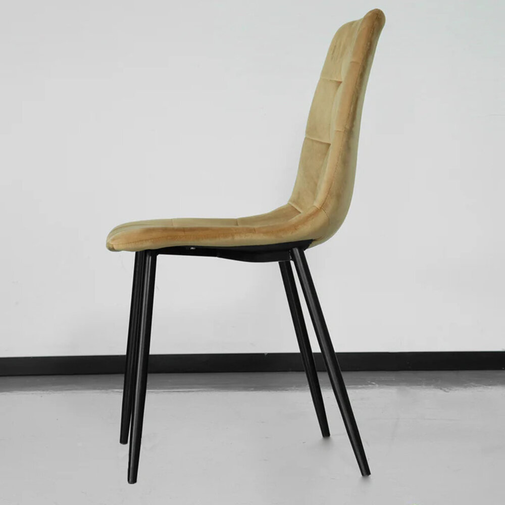 Eetkamerstoel Catoo velvet bruin eetstoel Eetkamerstoel Catoo velvet bruin eetstoel