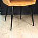 Lizzely Garden & Living Eetkamerstoel met armleuning Ares velvet bruin eetstoel Lizzely Garden & Living Eetkamerstoel met armleuning Ares velvet bruin eetstoel