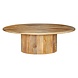 Lizzely Garden & Living Salontafel ovaal mangohout 120cm lichtbruin Moki Lizzely Garden & Living Salontafel ovaal mangohout 120cm lichtbruin Moki
