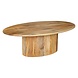 Lizzely Garden & Living Salontafel ovaal mangohout 120cm lichtbruin Moki Lizzely Garden & Living Salontafel ovaal mangohout 120cm lichtbruin Moki