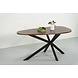 Lizzely Garden & Living Eettafel organisch Jillian eiken fineer bruin 160cm Lizzely Garden & Living Eettafel organisch Jillian eiken fineer bruin 160cm